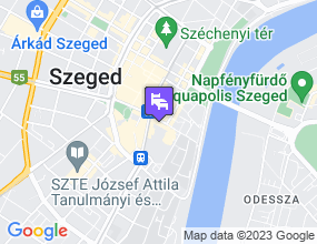 Art Hotel Szeged a térképen