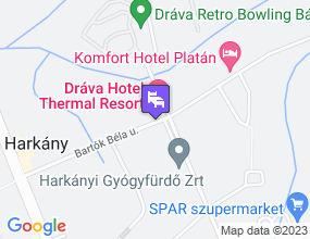 Dráva Hotel Thermal Resort a térképen