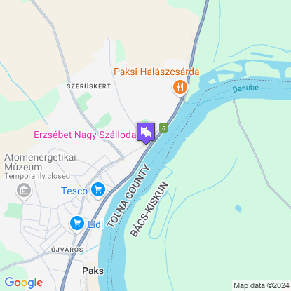 Erzsbet Nagy Szlloda a trkpen