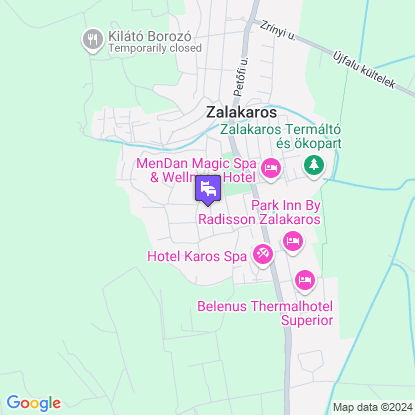 Mese Panzió a térképen