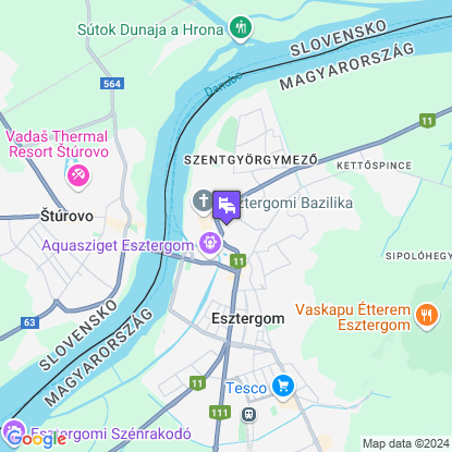 Hotel Adalbert - Szent Tams Hz a trkpen