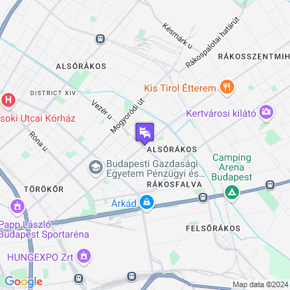 Amadeus Szlloda a trkpen