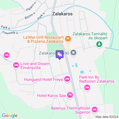 Hotel Aphrodite a térképen