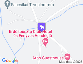 Erdőspuszta Club Hotel a térképen