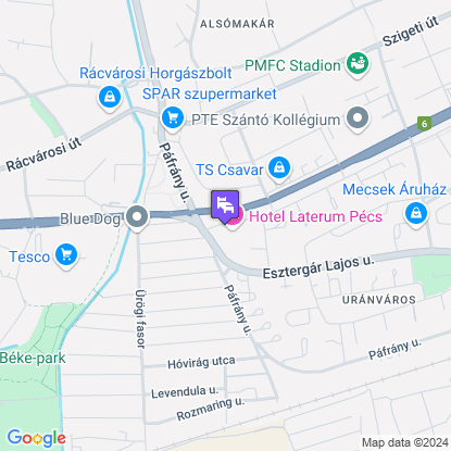 Laterum Hotel a trkpen