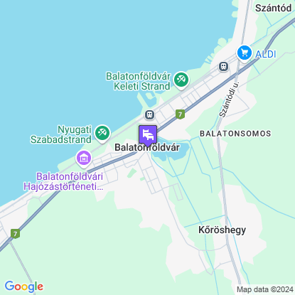 Hotel Anna Villa a térképen