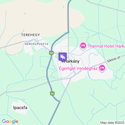 MAGDAROSA Resort a térképen