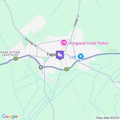 Malom-tó Vendégház a térképen