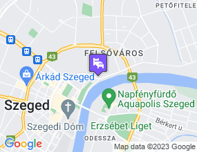 Novotel Szeged Hotel a térképen