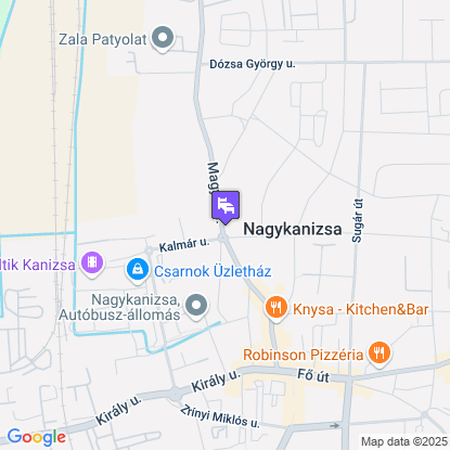 Oázis Hotel  a térképen