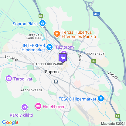 Palatinus Hotel a trkpen