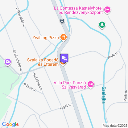 Szalajka Fogad a trkpen