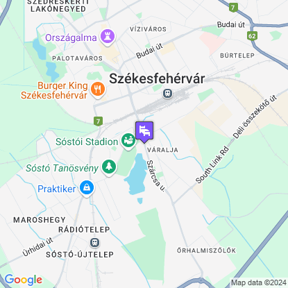 Szárcsa Hotel a térképen