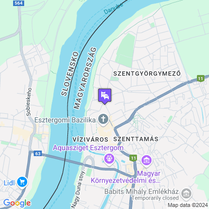 Hotel Adalbert - Szent Gyrgy Hz a trkpen