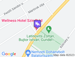 Wellness Hotel Szindbád  a térképen