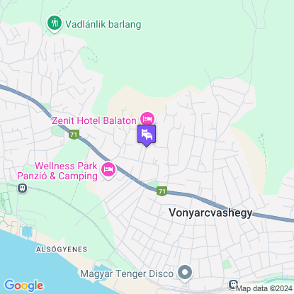 Zenit Hotel Balaton a trkpen